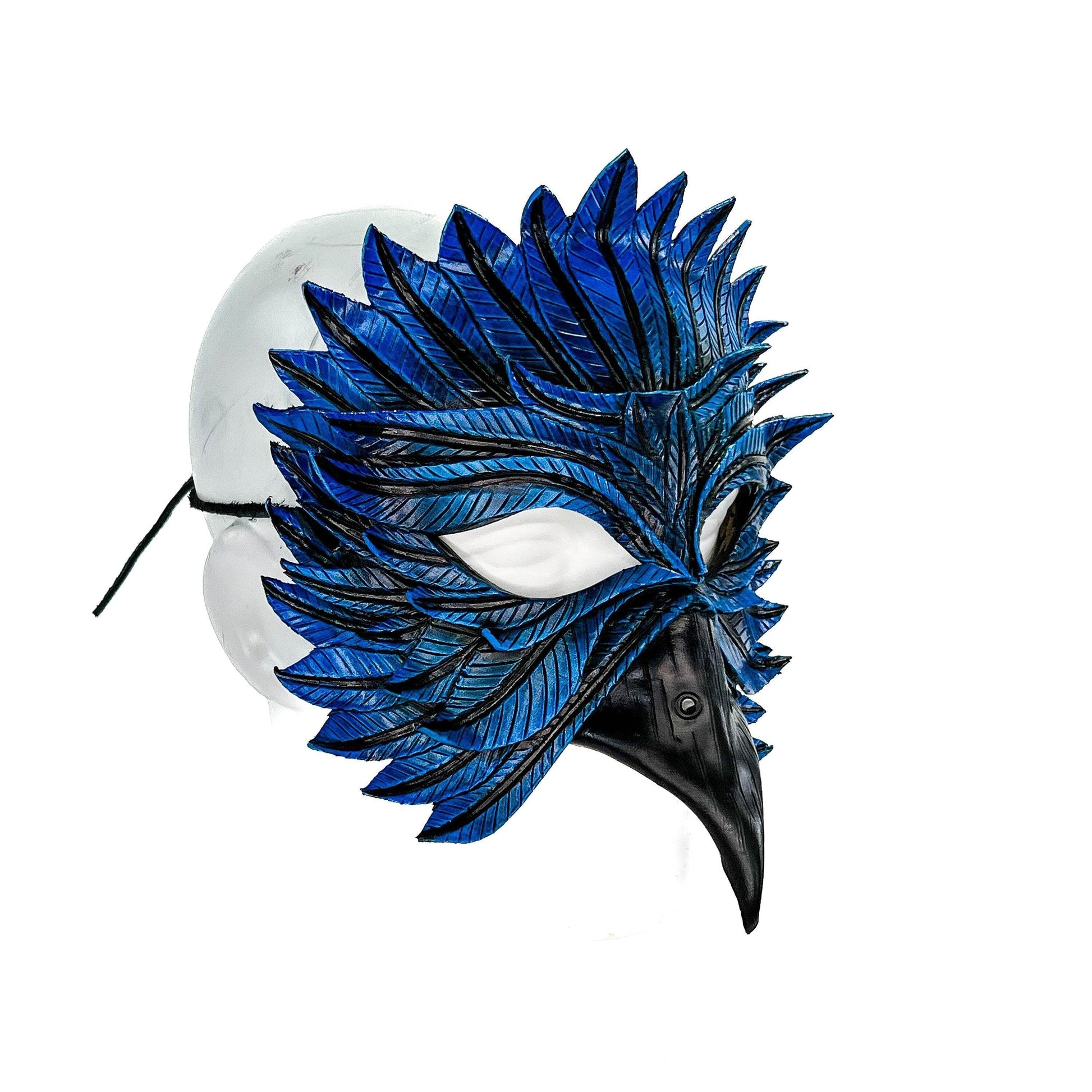 Bluebird Handmade Genuine Leather Mask - 