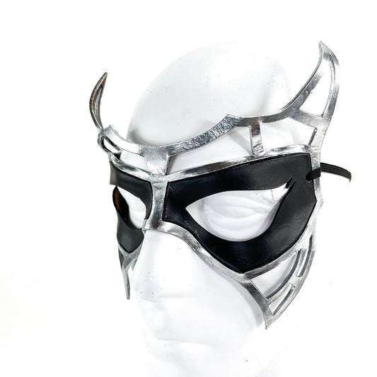 Handcrafted Genuine Leather Royal Warrior Mask - 