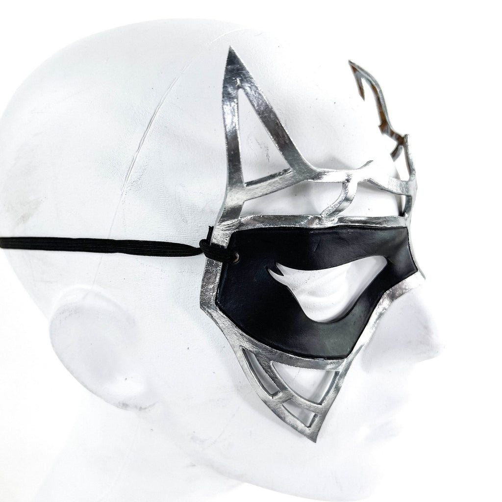 Handcrafted Genuine Leather Royal Warrior Mask - 