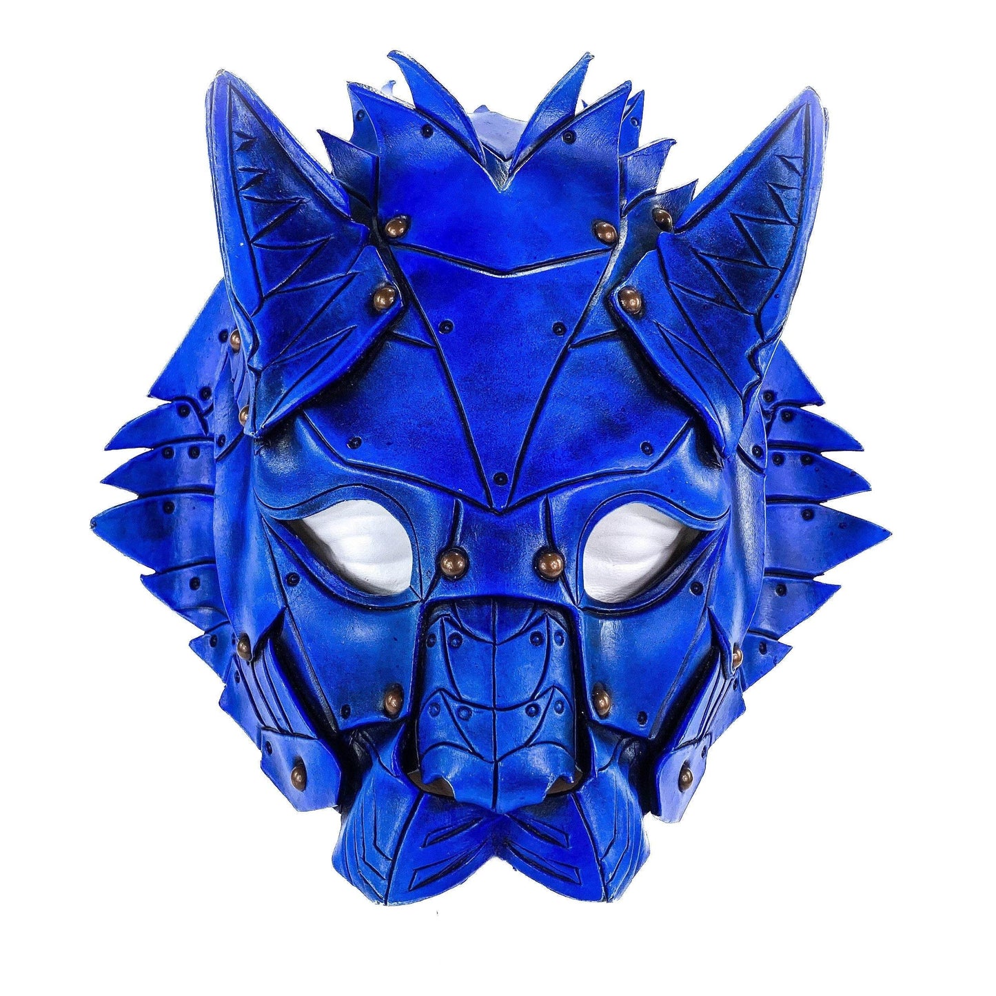 Feline Blue Handmade Genuine Leather - 