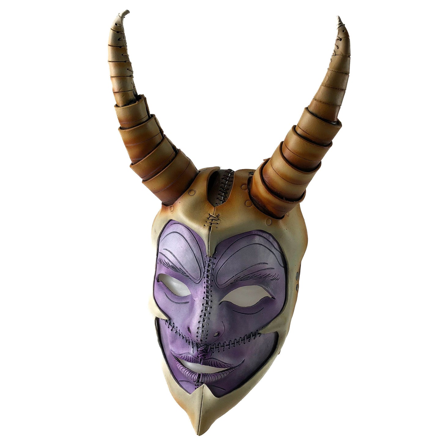 Warhammer Handmade Genuine Leather Mask - 
