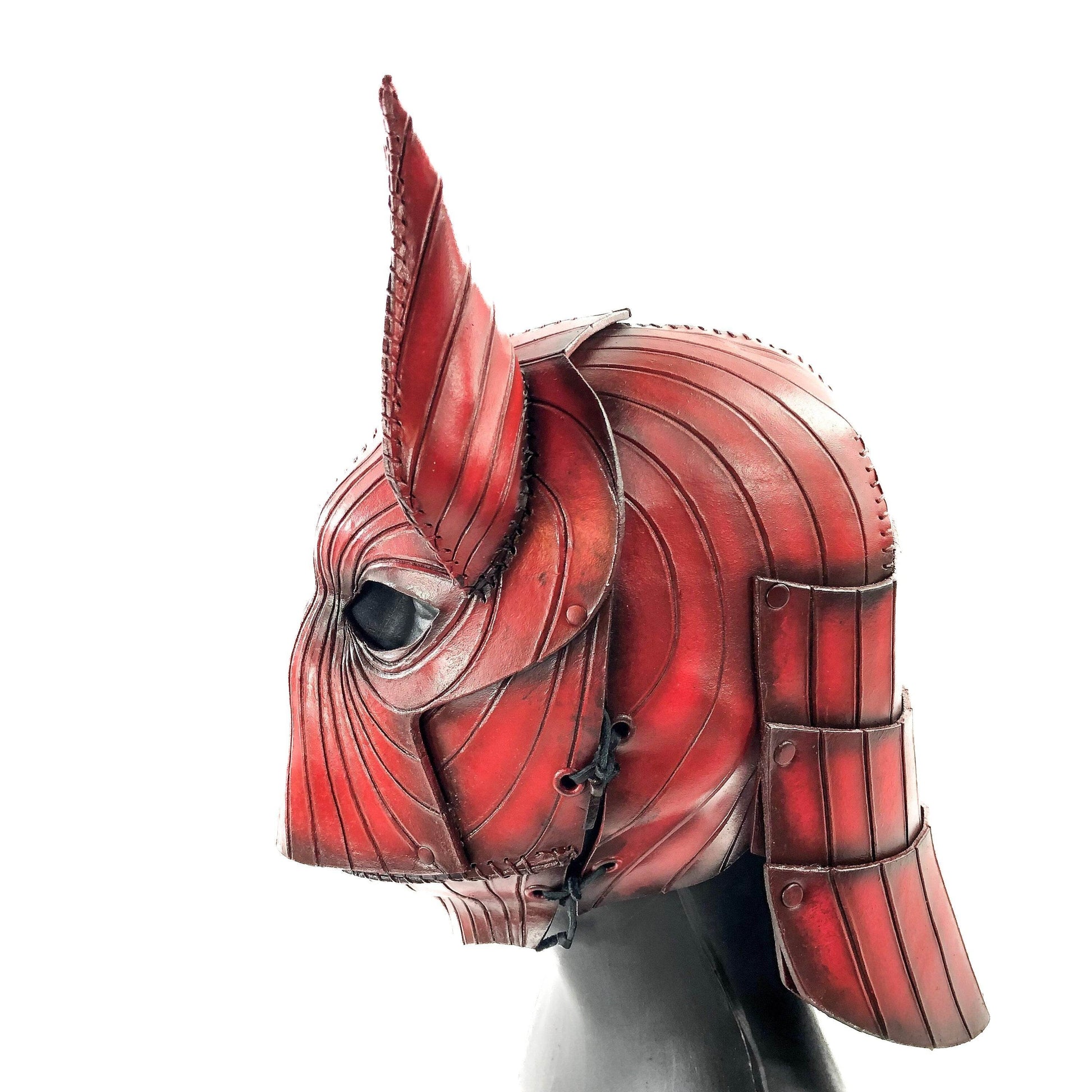 Dracula Handmade Genuine Leather Mask - 