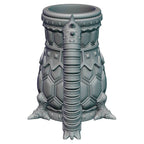 Dragon-Blooded 3D Printed Mythic Mug Stein | Tabletop RPG Gaming Cosplay - Dungeons and Dragon DnD D&D Wargaming | Koozie Can Holder - Black / Non Threaded-No Lid