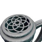 Elven 3D Printed Can Holder| Koozie | Elf Mug Stein | Mythic Mugs Collection by Ars Moriendi 3D- Embrace the Elegance of Elven Enchantment! - Black / Non Threaded-No Lid