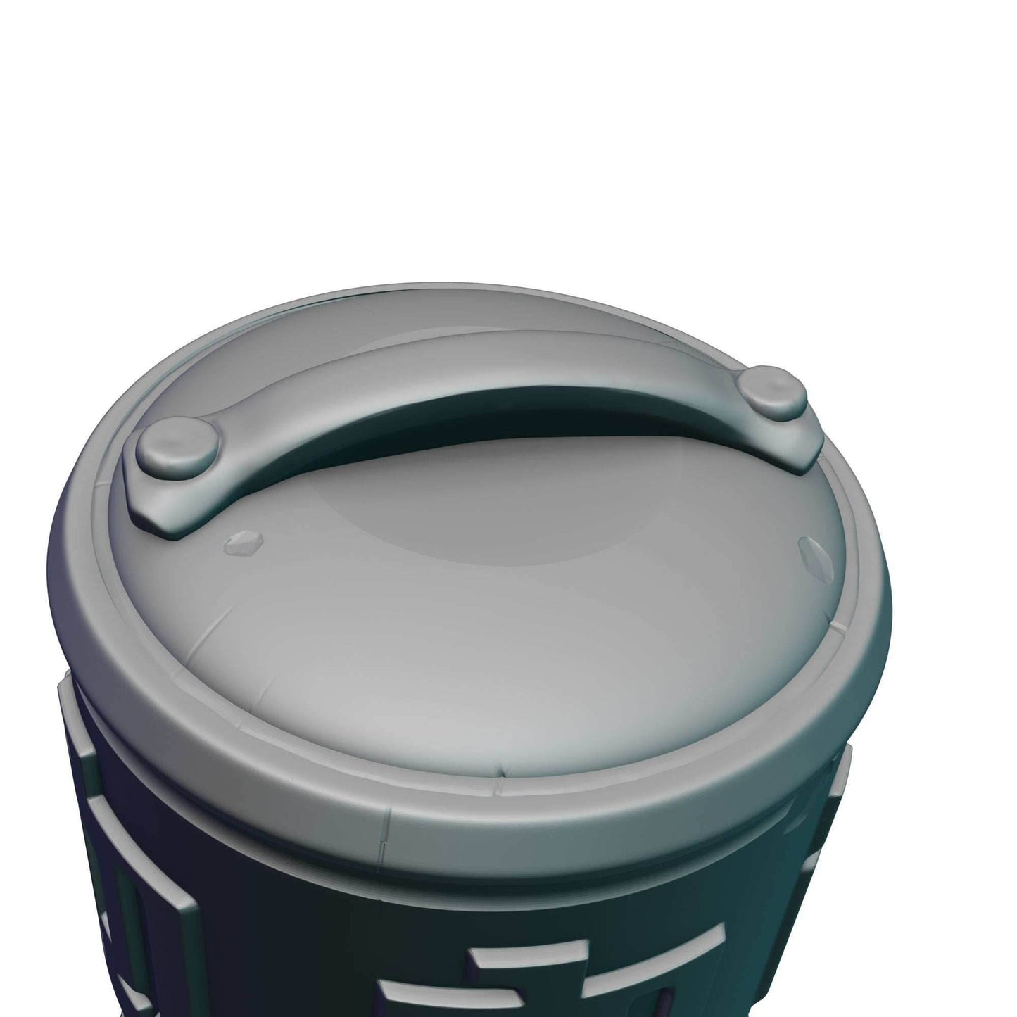 Monk 3D Printed Can Holder- Mythic Mugs Collection by Ars Moriendi 3D- Embrace the Tranquility! - Black / Non Threaded-No Lid