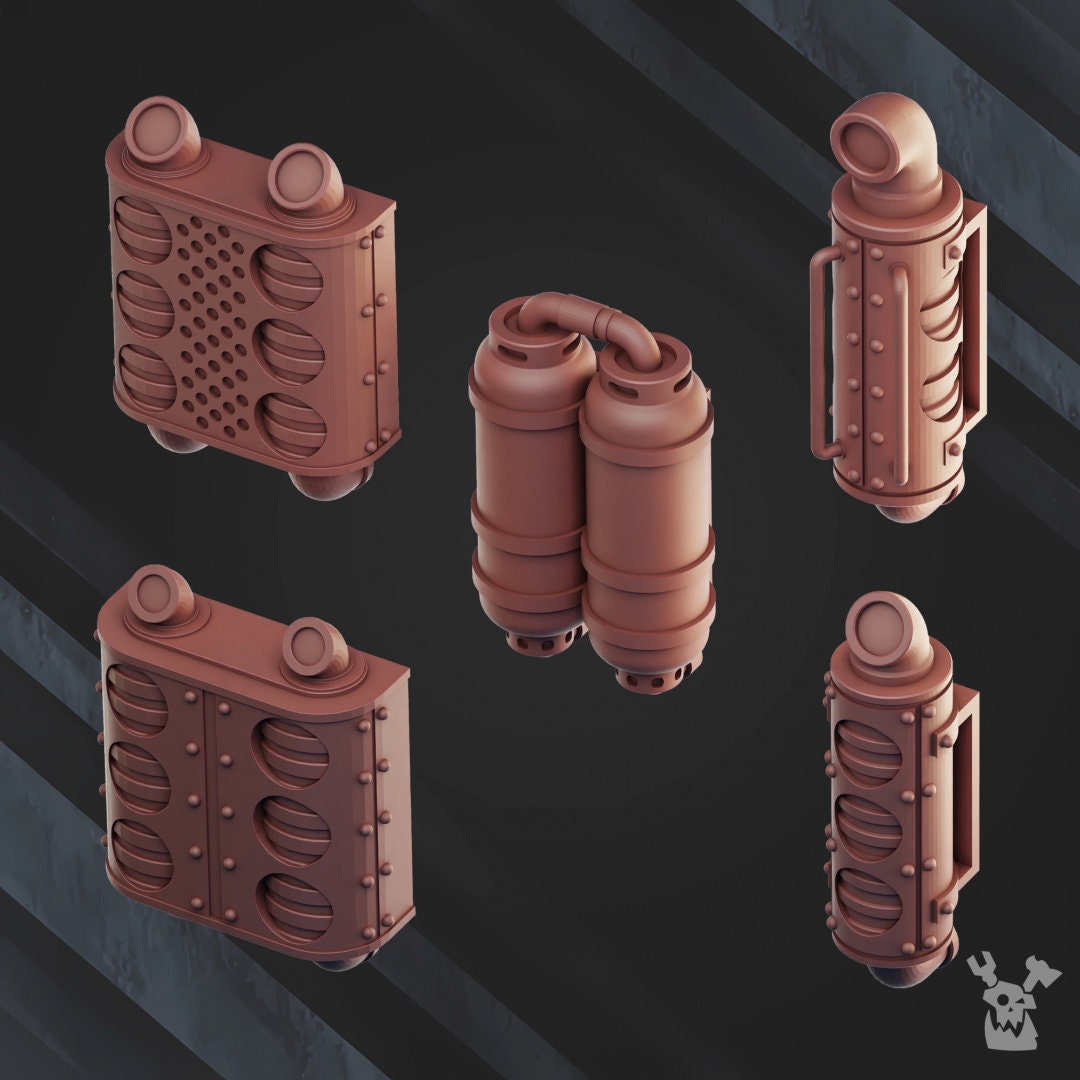 3d Printed Light Stomper Mech by DakkaDakka