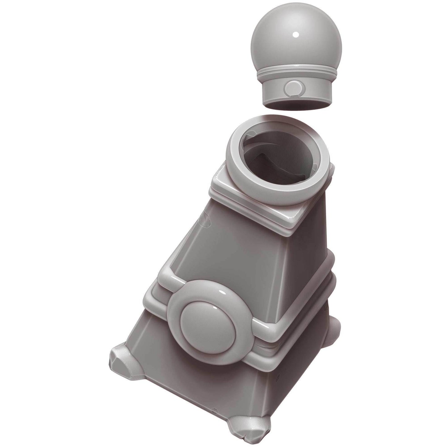 Magic Mana Potion 3D Printed Dice Jail | RPG Dice Vault | D20 Storage Box | Player Gift - Amplify Your Rolls with Arcane Reserves! - Black