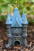 Cleric Dice Tower - Fate's End Collection - Channel Divine Power and Blessings with Every Roll. - Black / Yes- Include Random Dice Set
