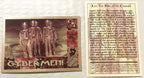 🤖 Vintage 1994 Doctor Who Cybermen Foil Trading Cards — Cards 4–6 of 6 (Set)