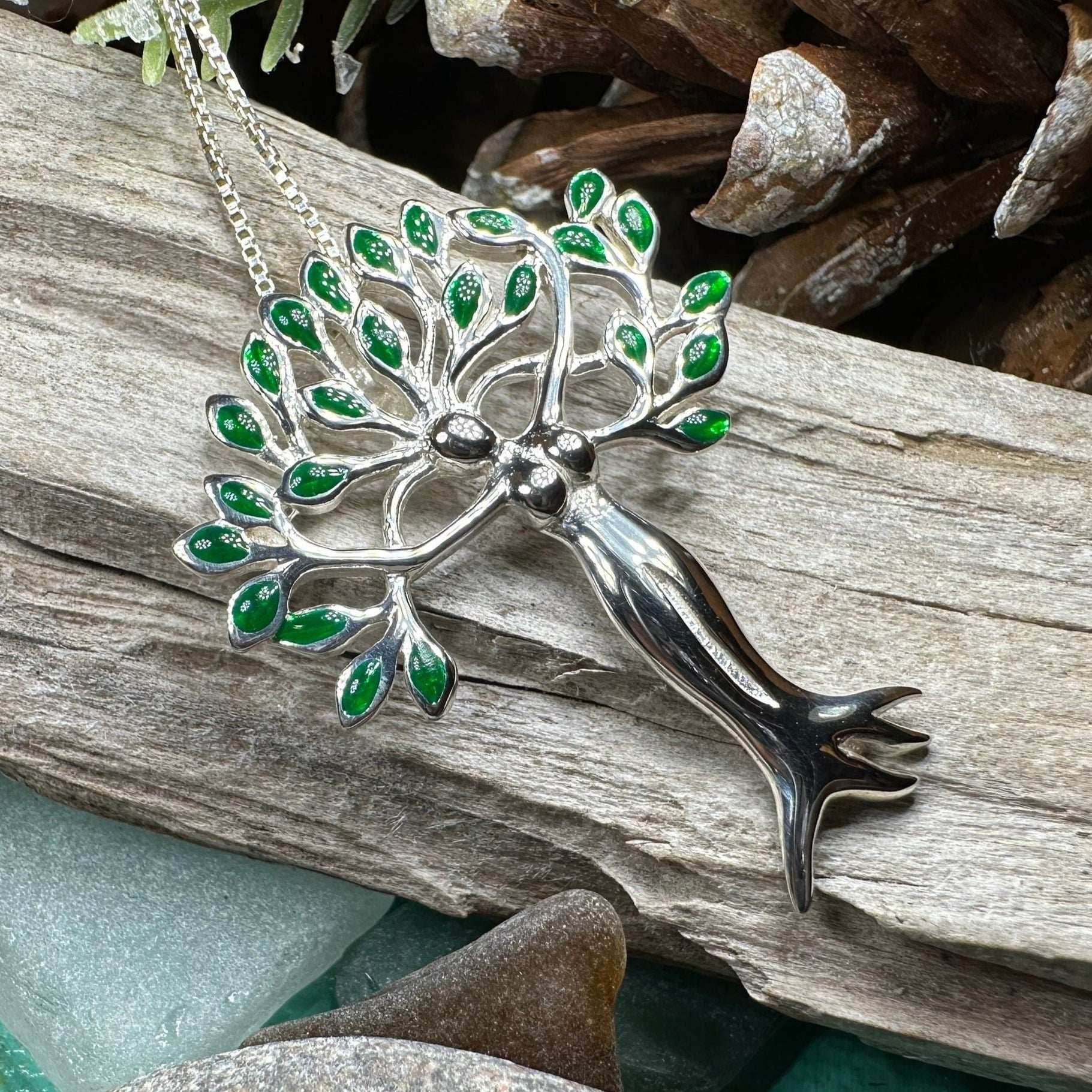Varden Tree of Life Goddess Necklace - 18