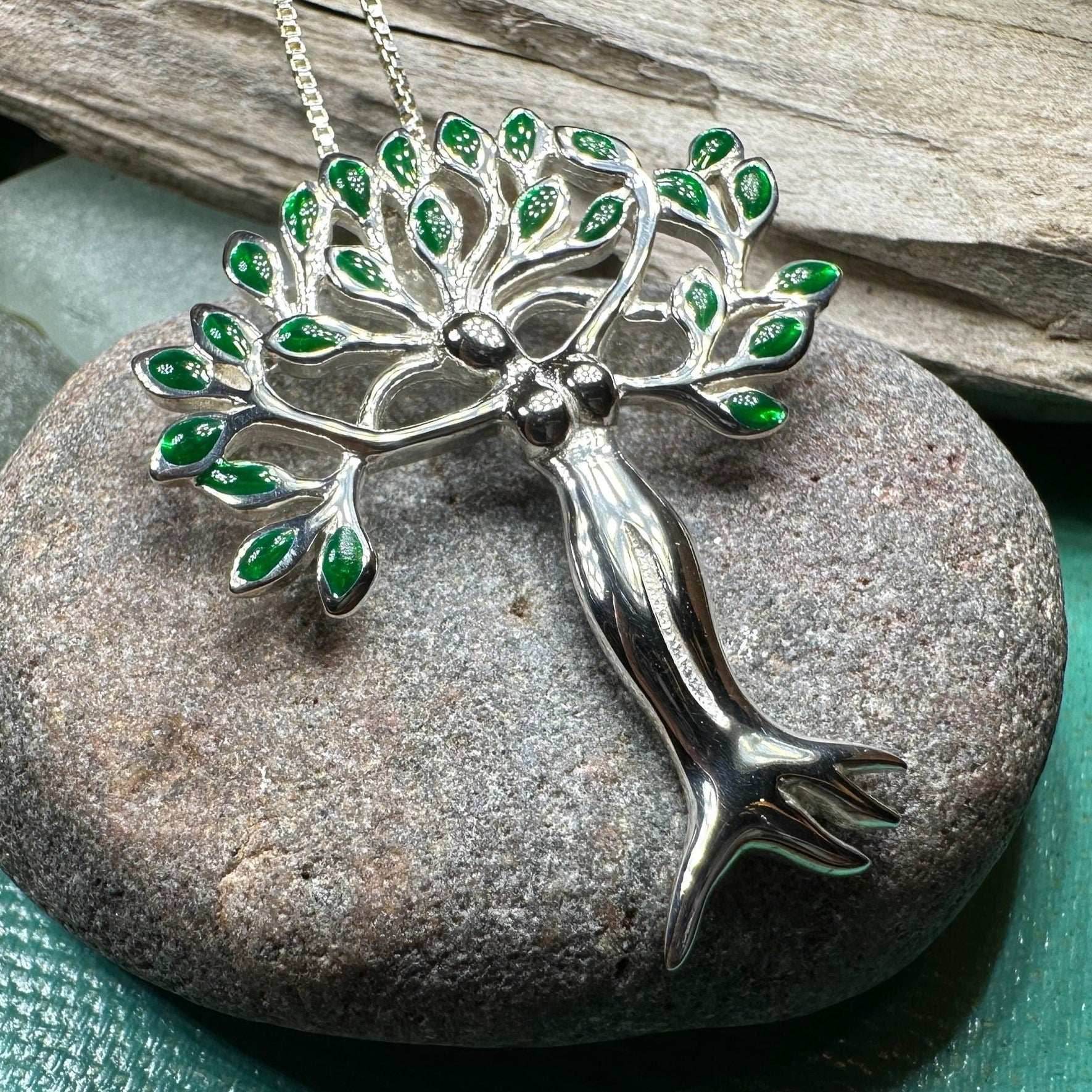 Varden Tree of Life Goddess Necklace - 18