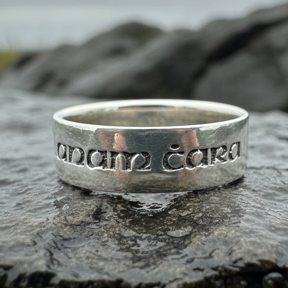 Gaelic Anam Cara Soulmate Ring
