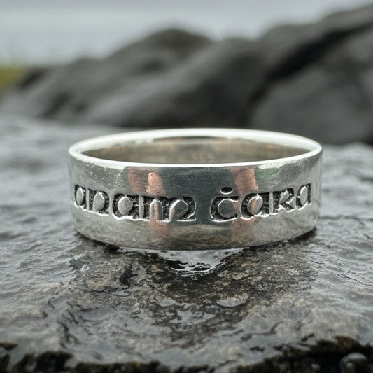 Gaelic Anam Cara Soulmate Ring