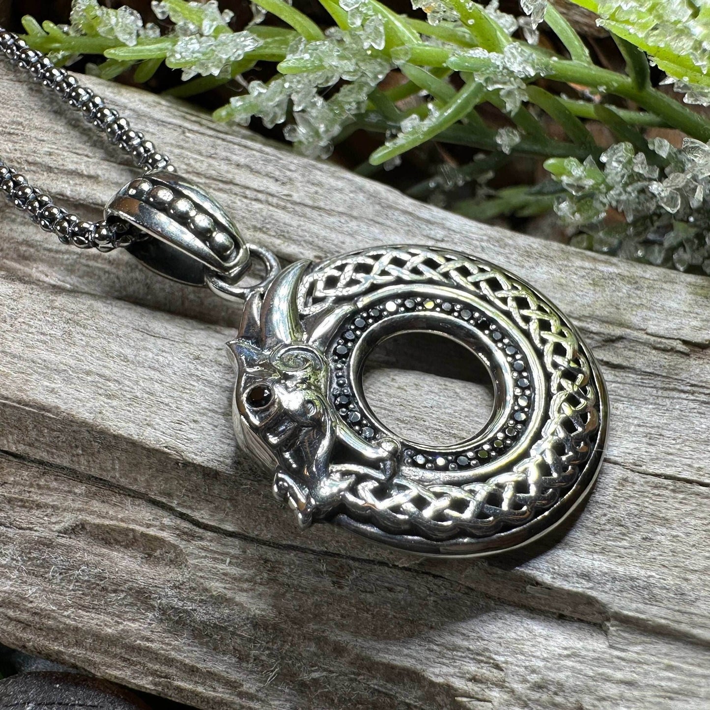 Keith Jack Celtic Dragon Necklace - 