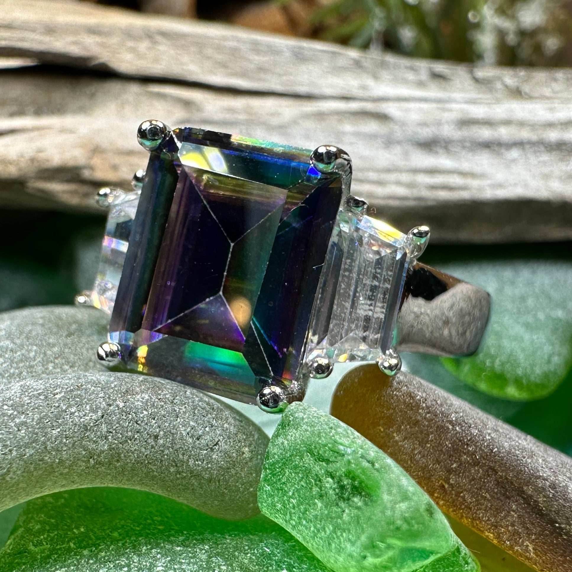 Lysander Mystic Topaz Ring - 5