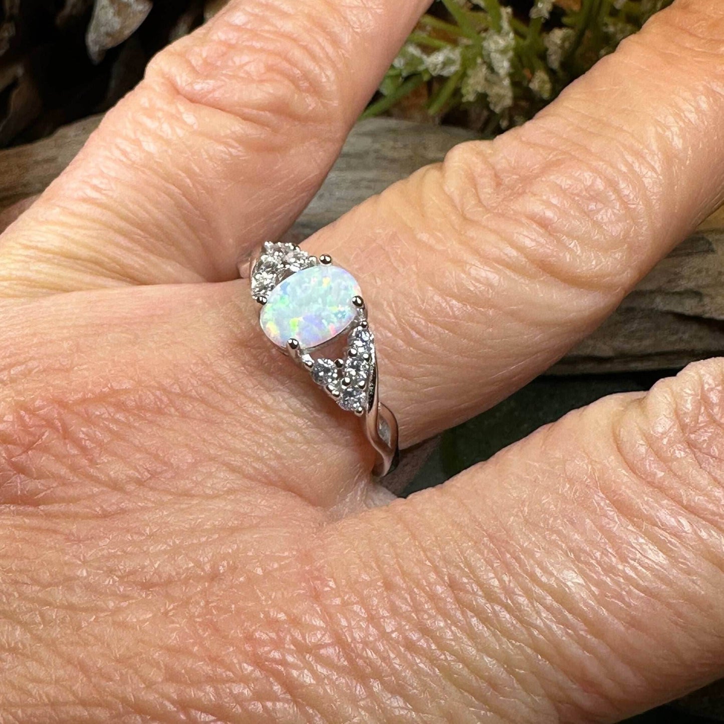 Cressida Opal Celtic Ring - 5