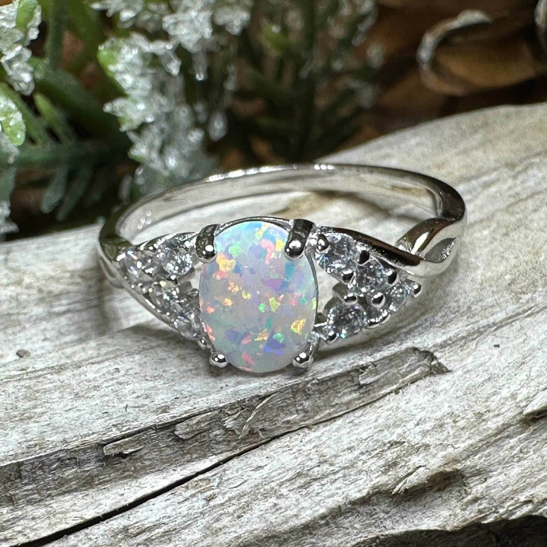 Cressida Opal Celtic Ring - 5