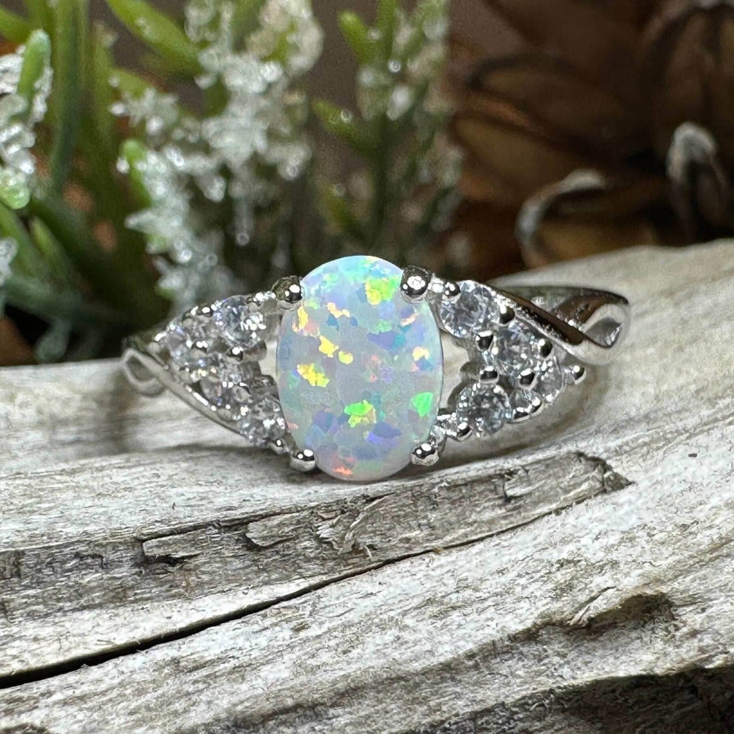 Cressida Opal Celtic Ring - 5