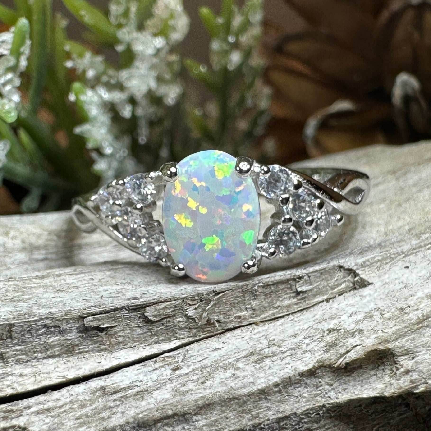 Cressida Opal Celtic Ring - 5
