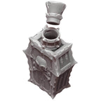 Poison Potion 3D Printed Dice Jail | RPG Dice Vault | D20 Storage Box | Player Gift - Safeguard Dice with a Lethal Elegance! - Black / Yes- Include Random Dice Set