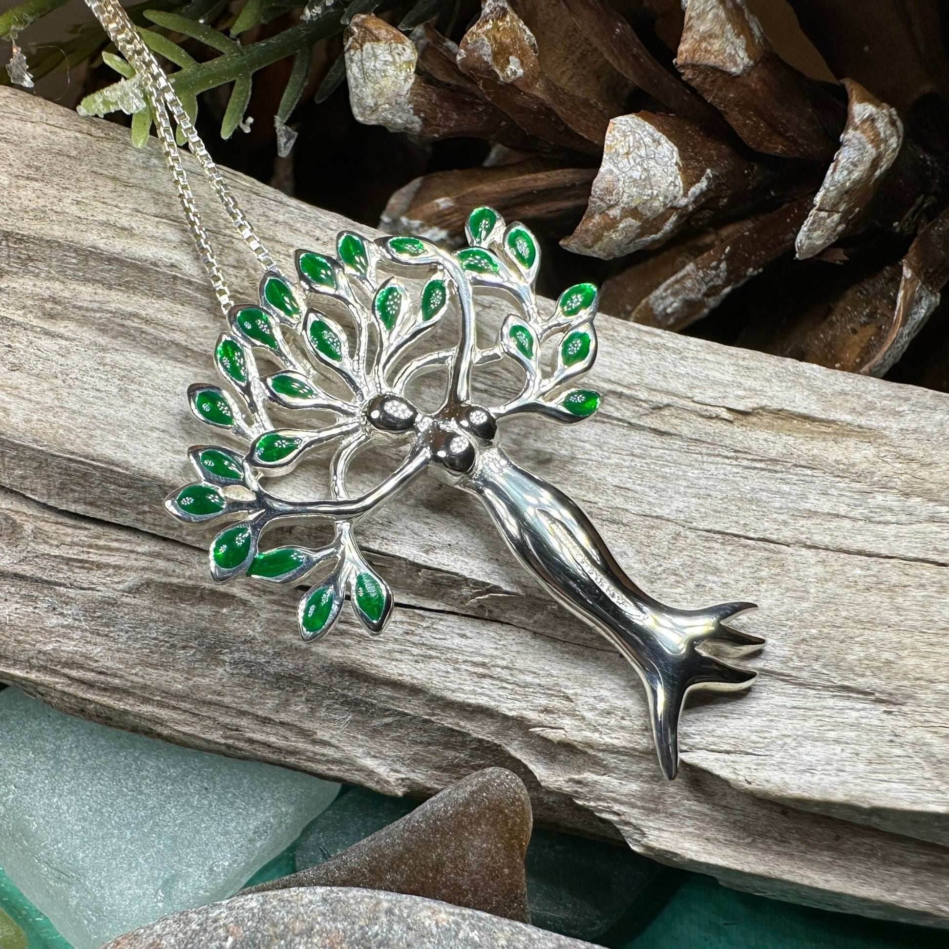 Varden Tree of Life Goddess Necklace - 18