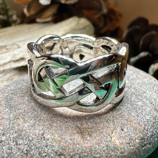 Classic Celtic Knot Ring - 7
