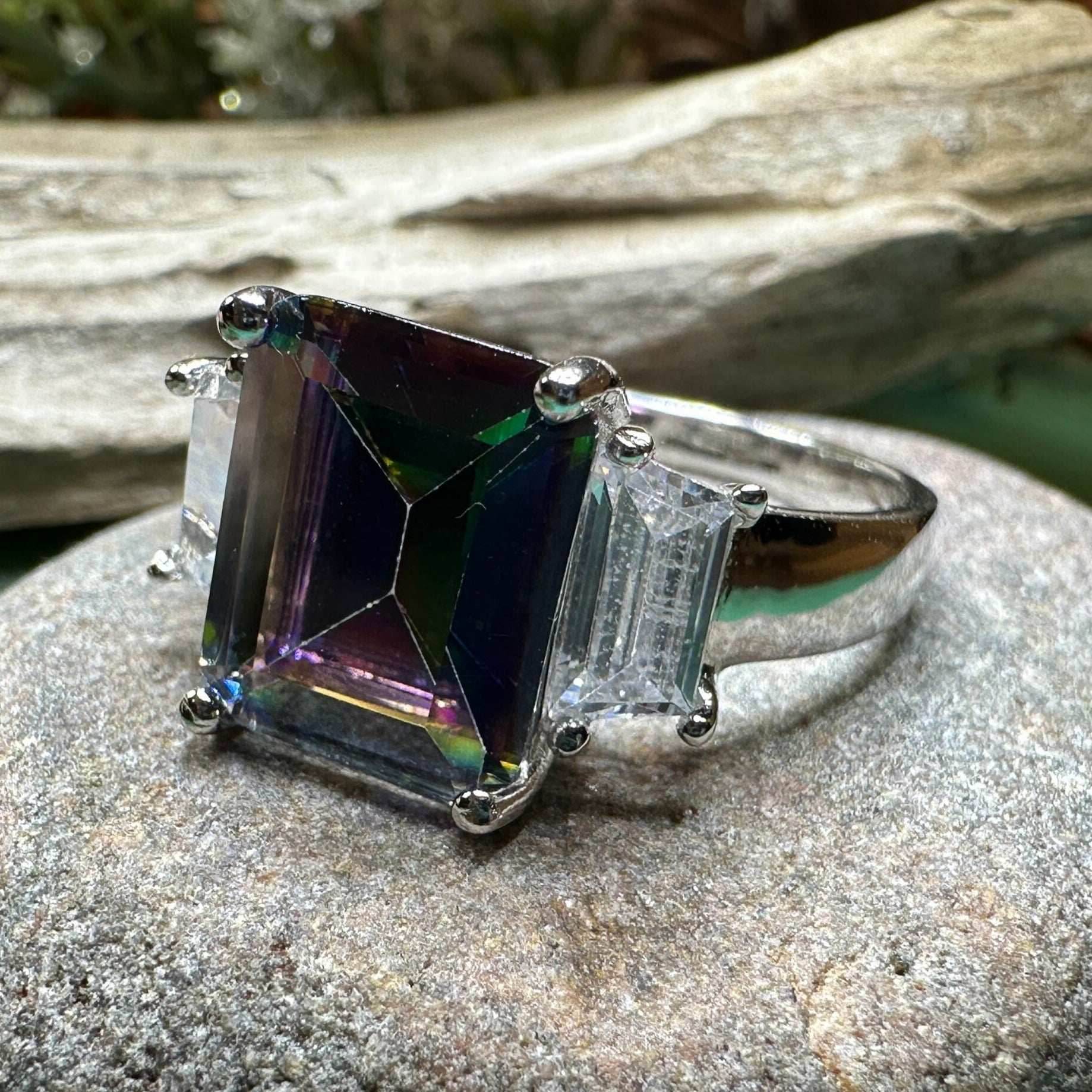 Lysander Mystic Topaz Ring - 5