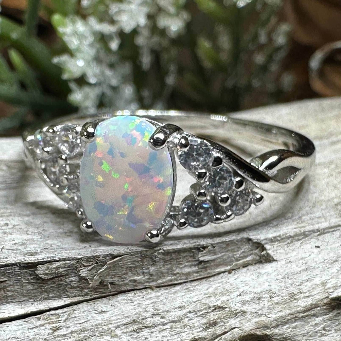 Cressida Opal Celtic Ring - 5