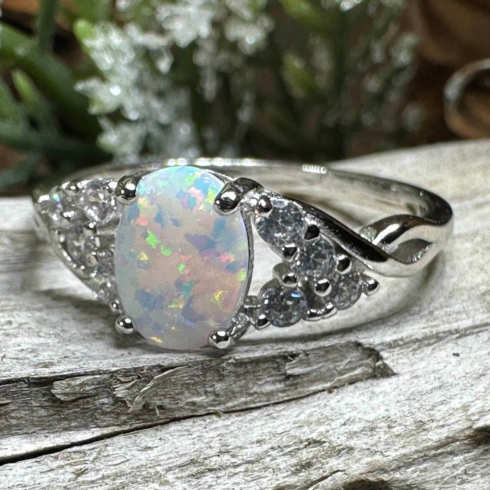 Cressida Opal Celtic Ring - 5