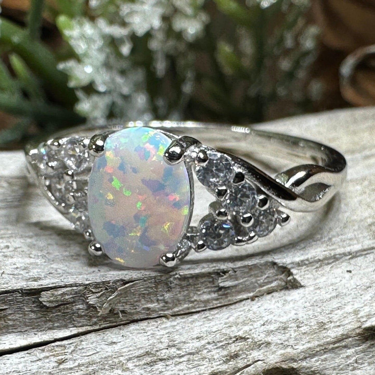 Cressida Opal Celtic Ring