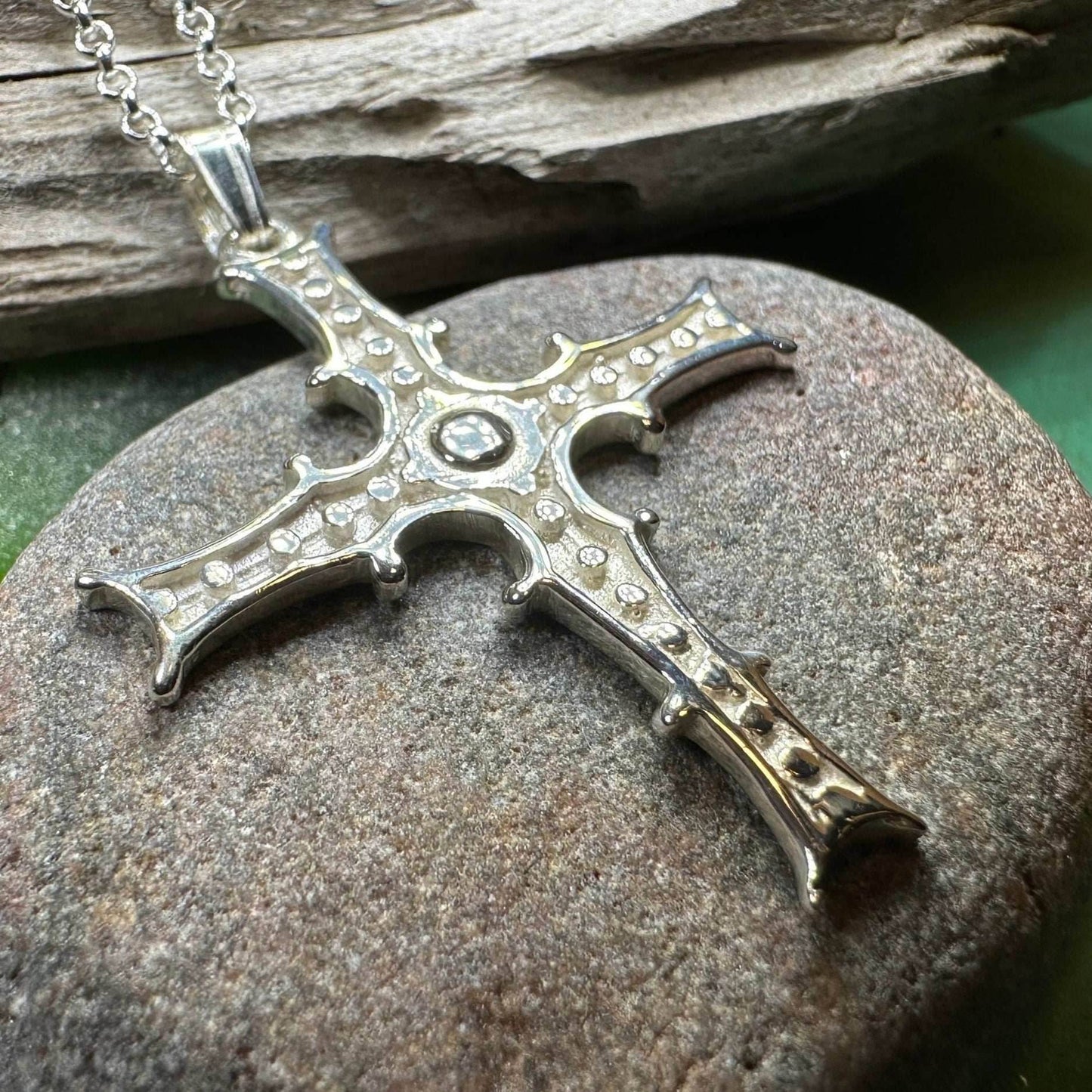 Irish Cross of Cong Necklace - 