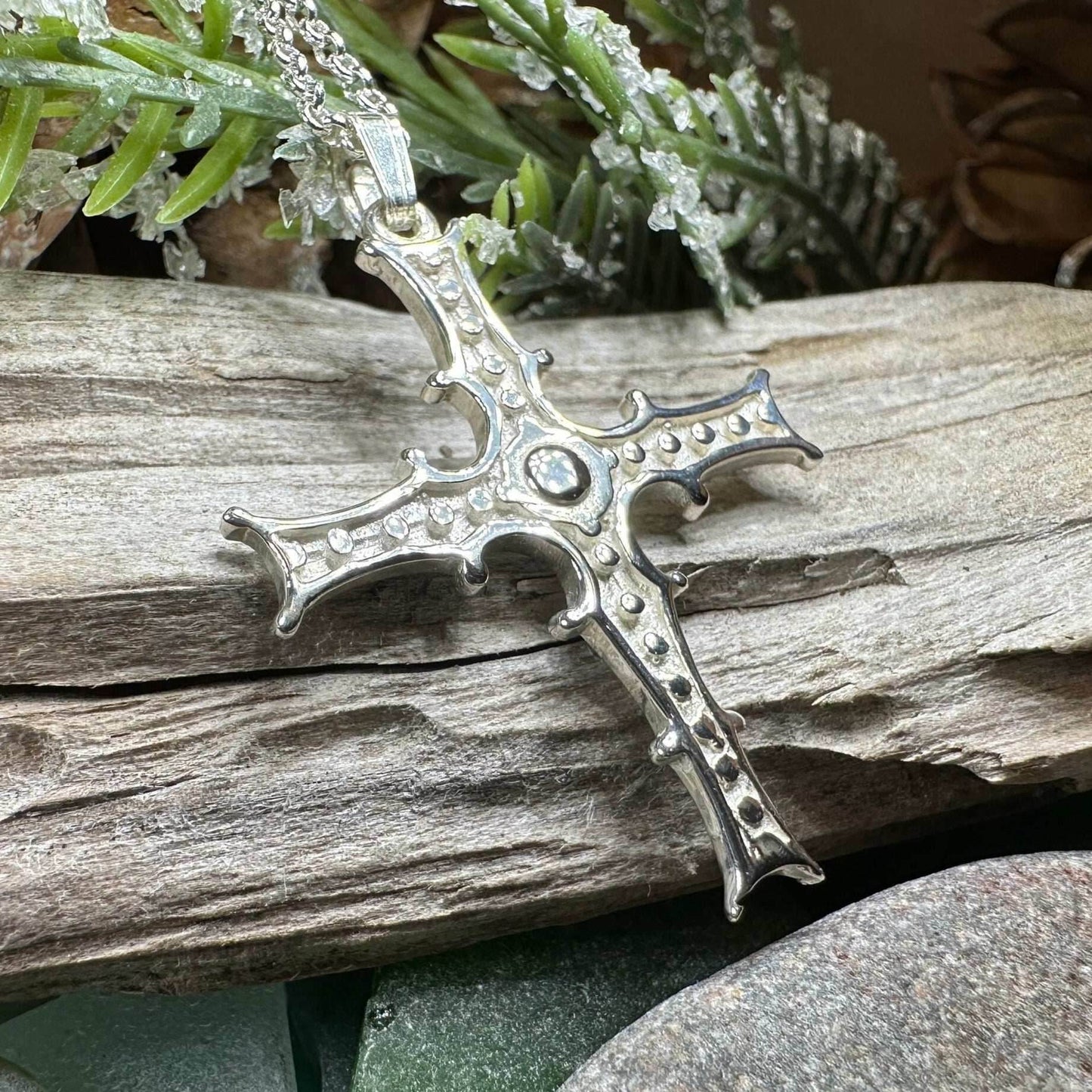 Irish Cross of Cong Necklace - 