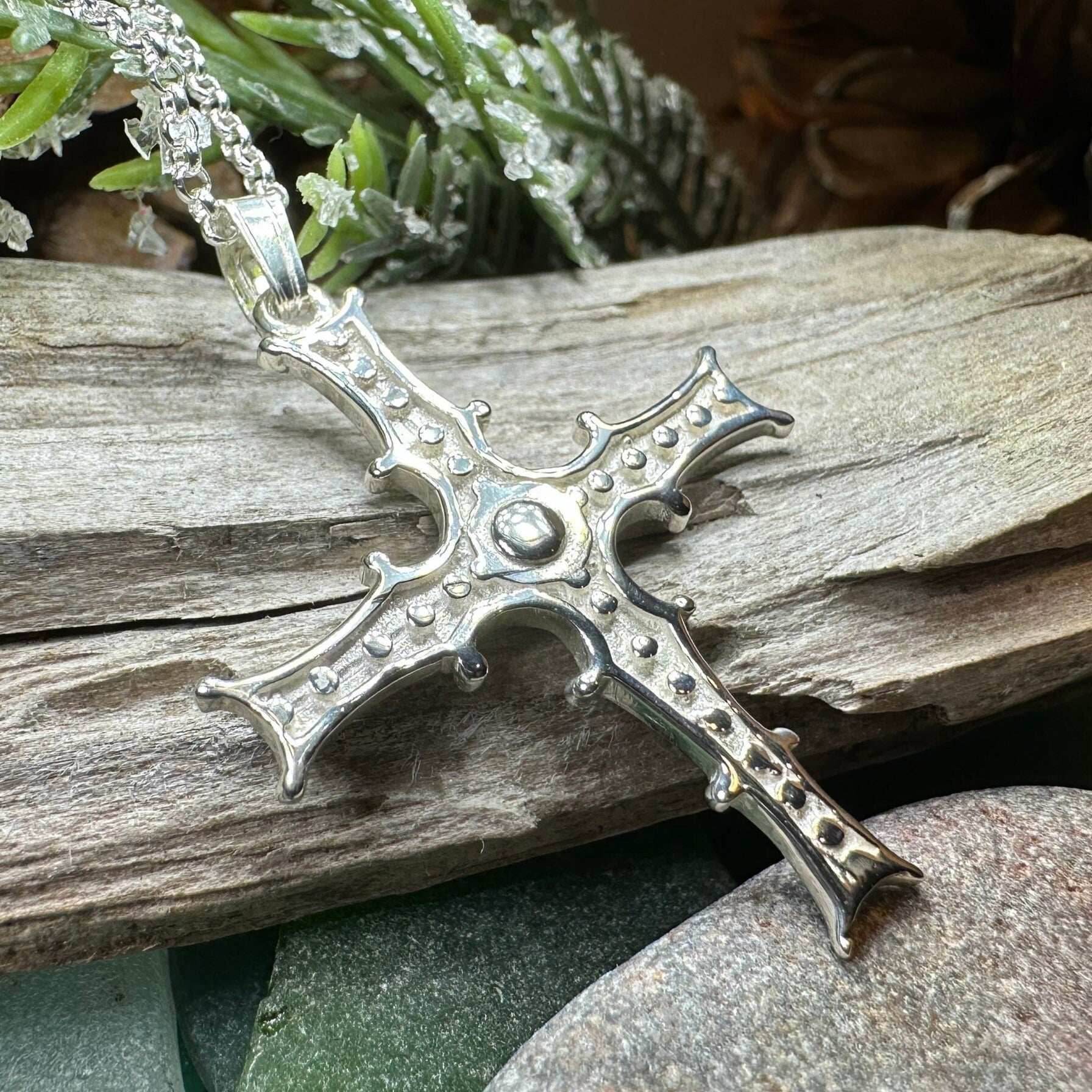 Irish Cross of Cong Necklace - 