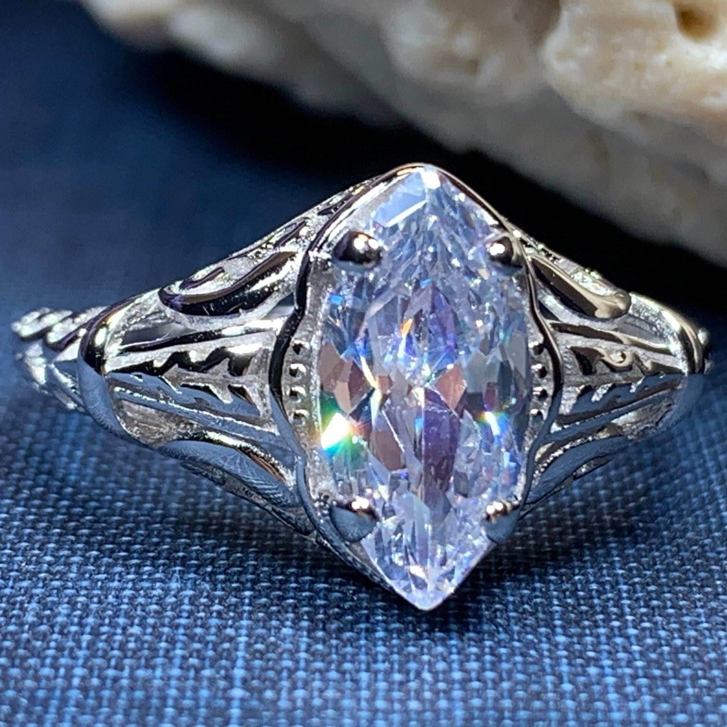 Victoria Celtic Engagement Ring - 7