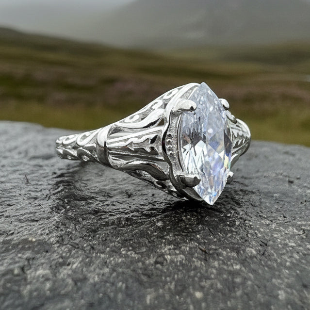 Victoria Celtic Engagement Ring