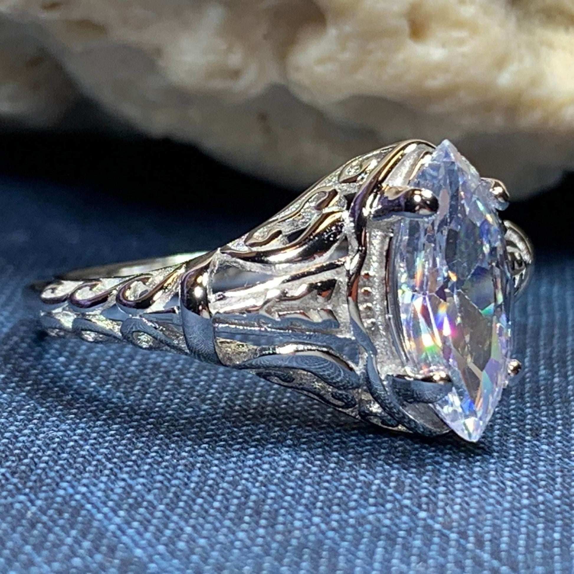 Victoria Celtic Engagement Ring - 7