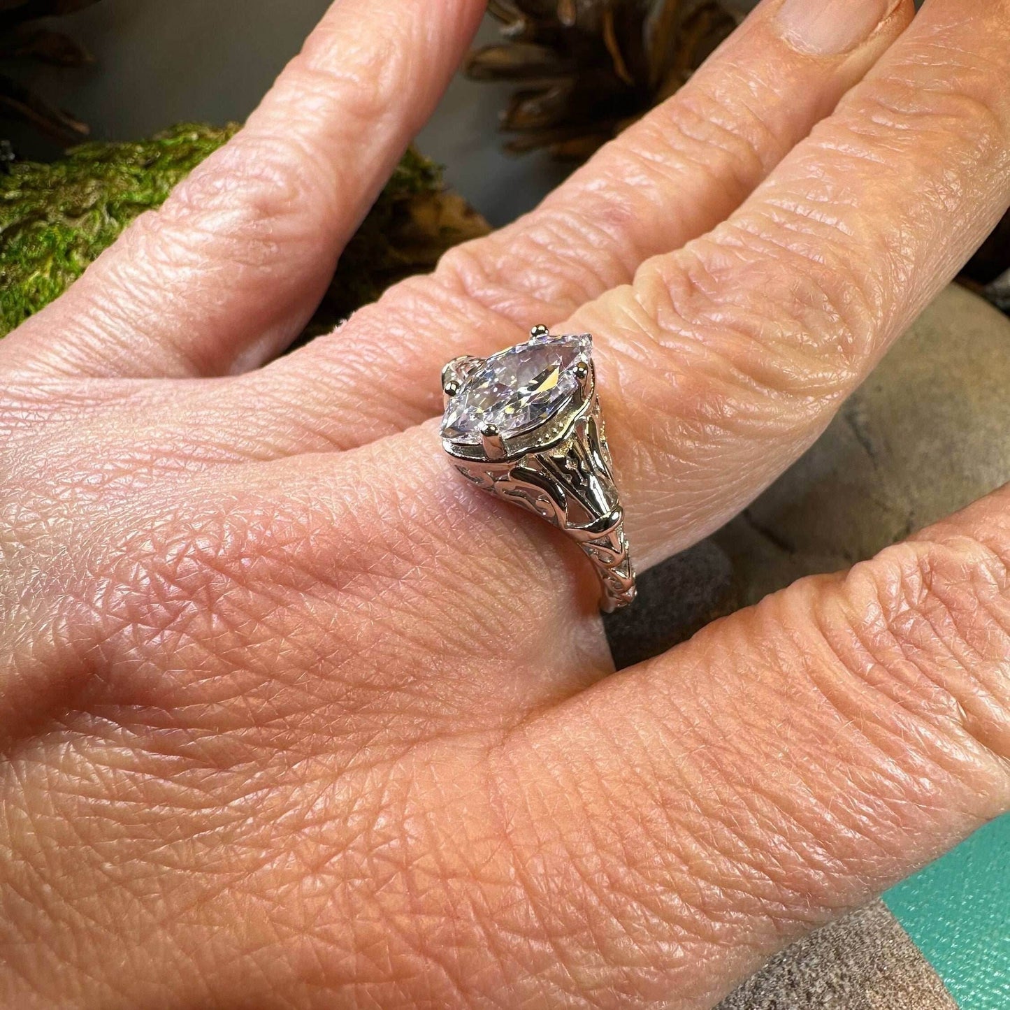 Victoria Celtic Engagement Ring - 7