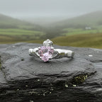 Petal Pink Claddagh Ring
