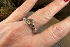 Champagne Toast Claddagh Ring