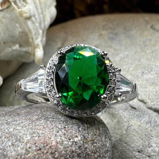 Shannon Irish Emerald Ring - 4