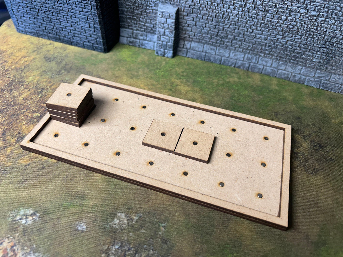 Pre-Magnetized Movement Trays with Bases 50mm