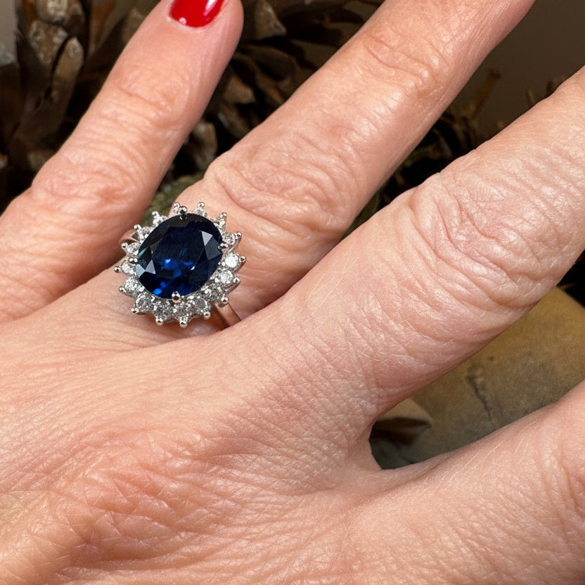 Princess Diana Sapphire Engagement Ring