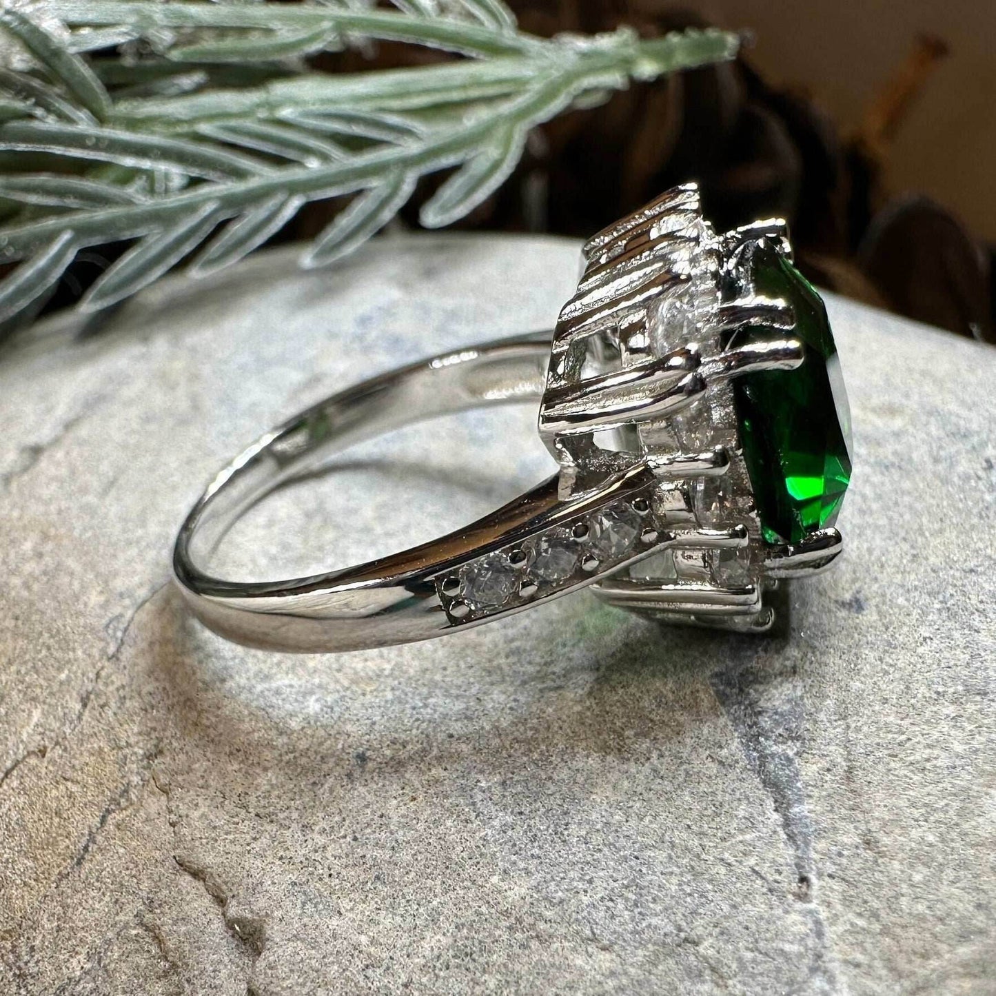 Irish Duchess Emerald Ring - 5
