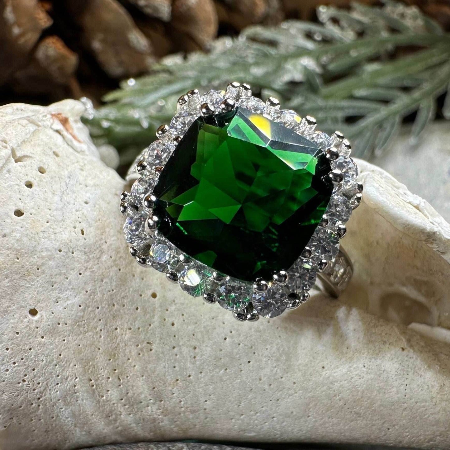 Irish Duchess Emerald Ring - 5