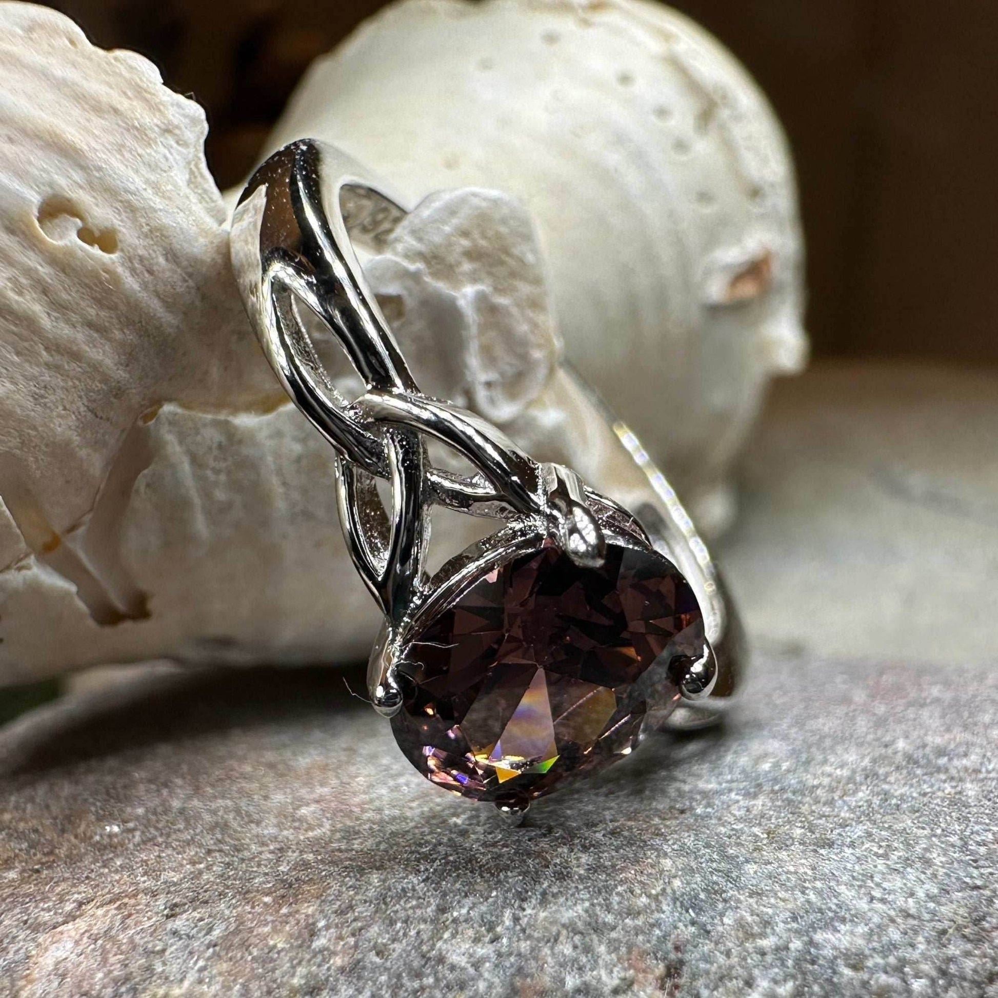 Celtic Autumn Ring - 5 / Silver