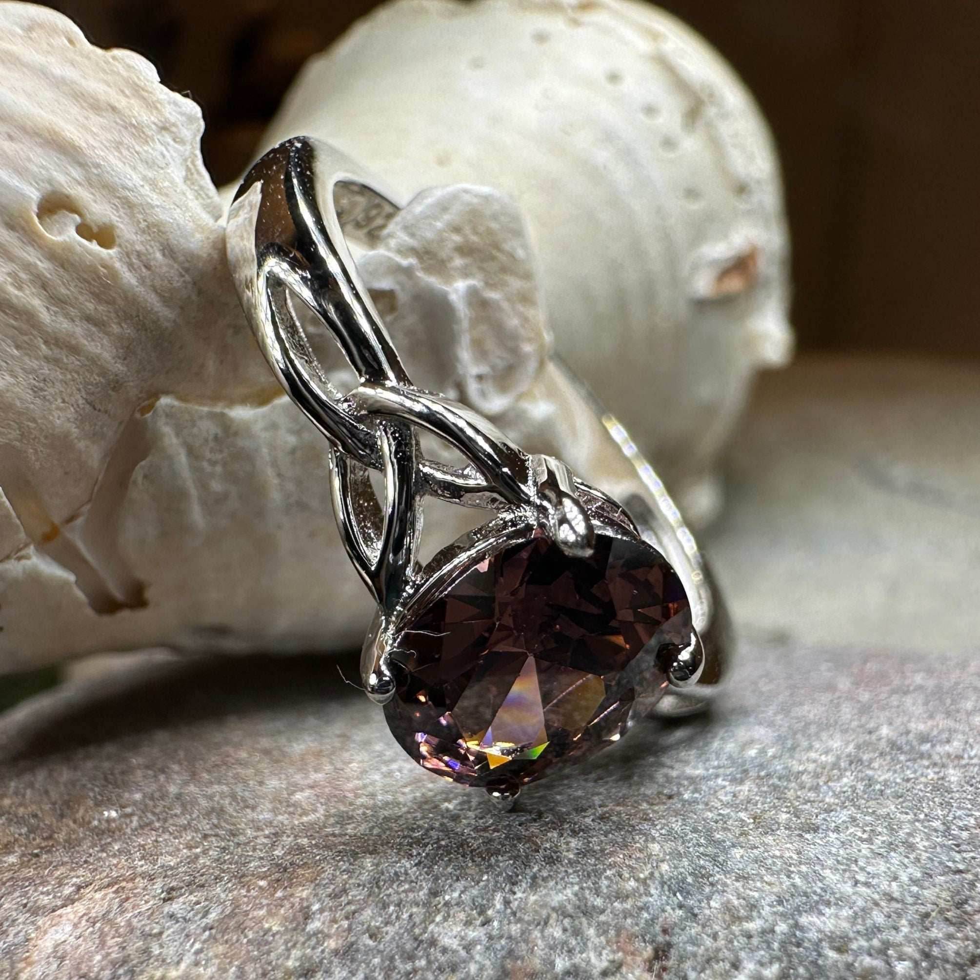 Celtic Autumn Ring - 5 / Silver