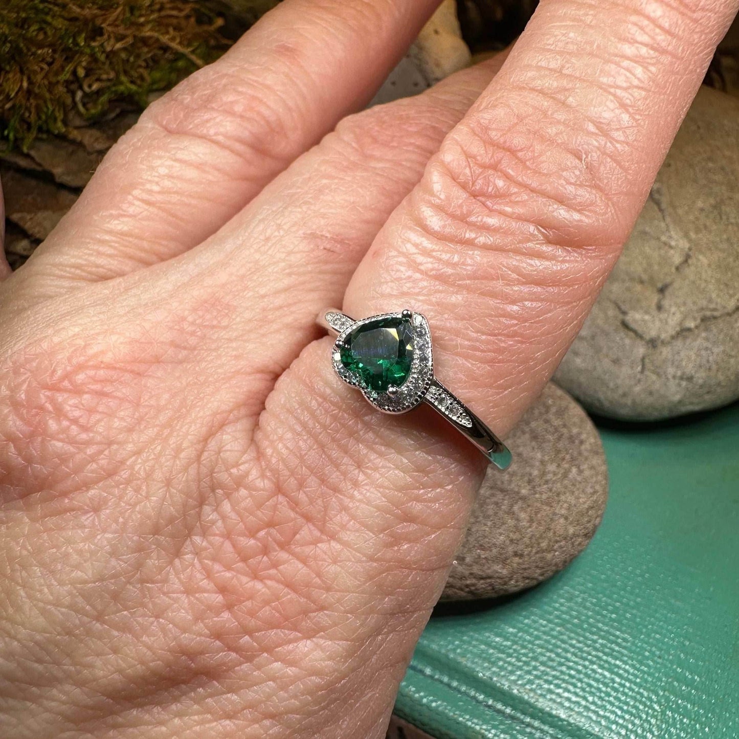 Ireland's Emerald Heart Ring - 4