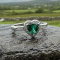 Ireland's Emerald Heart Ring