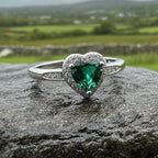 Ireland's Emerald Heart Ring