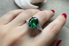 Shannon Irish Emerald Ring